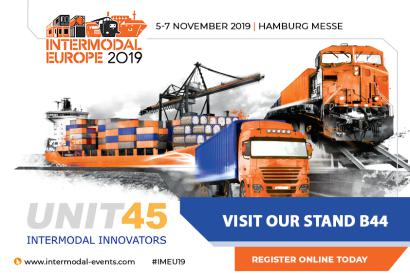 UNIT45 auf der Intermodal Europe Expo 2019