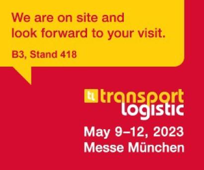 Bezoek ons op de Transport Logistic in München 2023