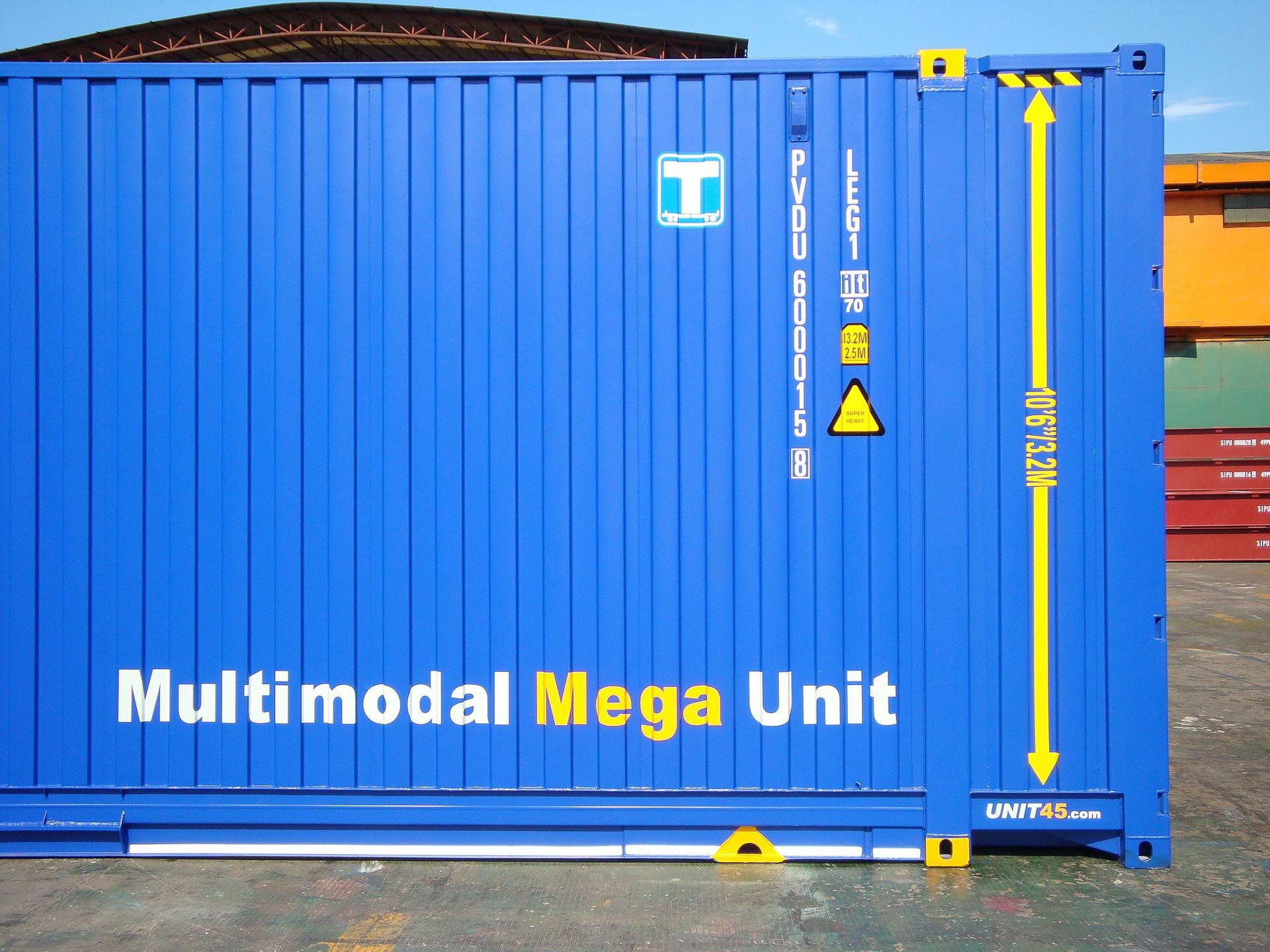 10'6 TYP A+ leichtgewicht-bambusboden | UNIT45 Containers