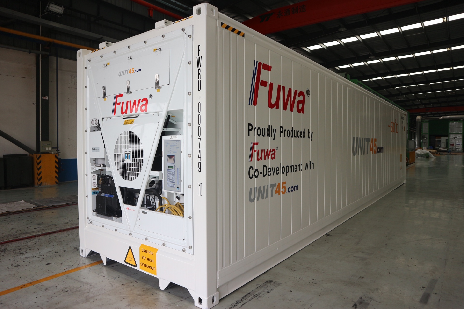 40' Refrigerated Container (SUPER FREEZER) - RAVA Group Container Services