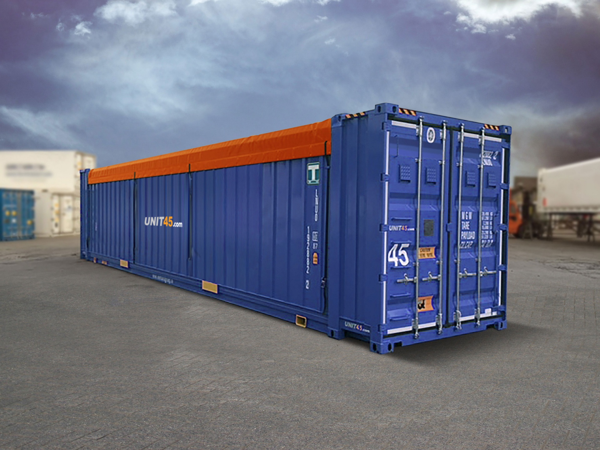 Par Se tilbage Beregning OPEN TOP CONTAINER | UNIT45 Containers