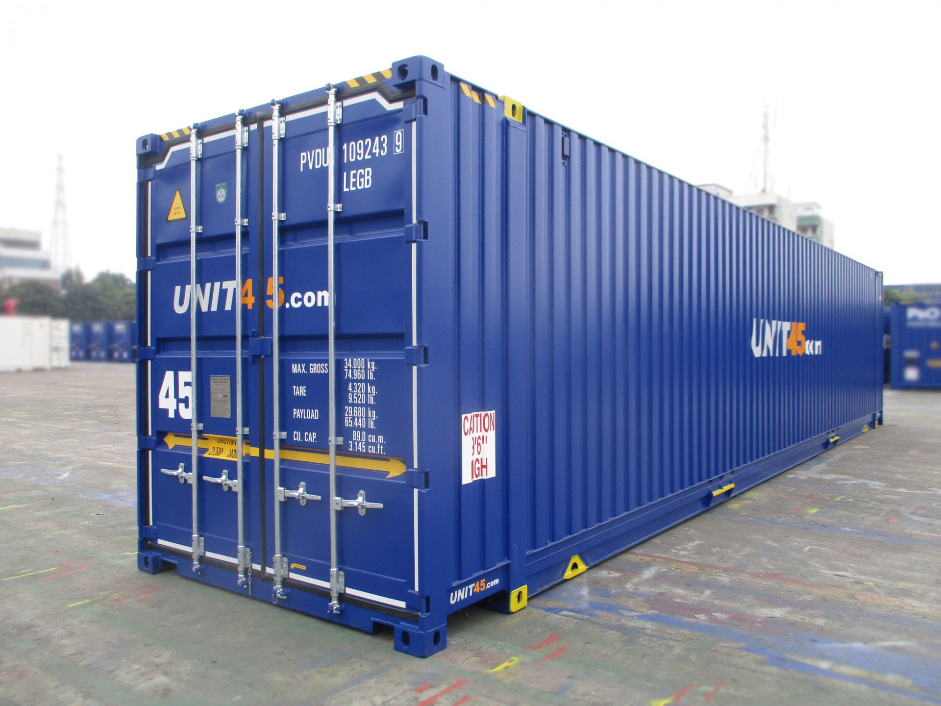 TYPE B Bamboe Vloer | UNIT45 Containers